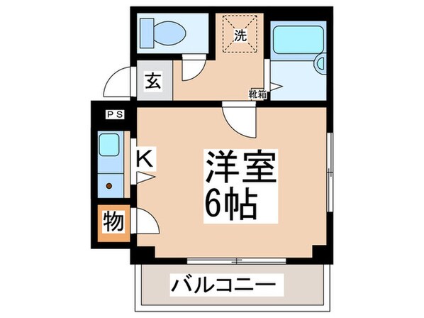 ツインツリーの物件間取画像